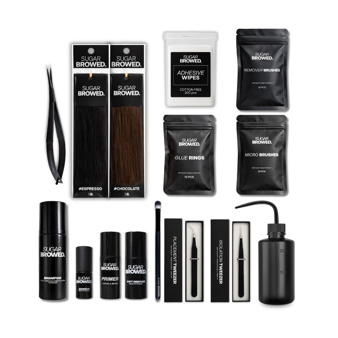 professional brow extension kit by Sugar Browed