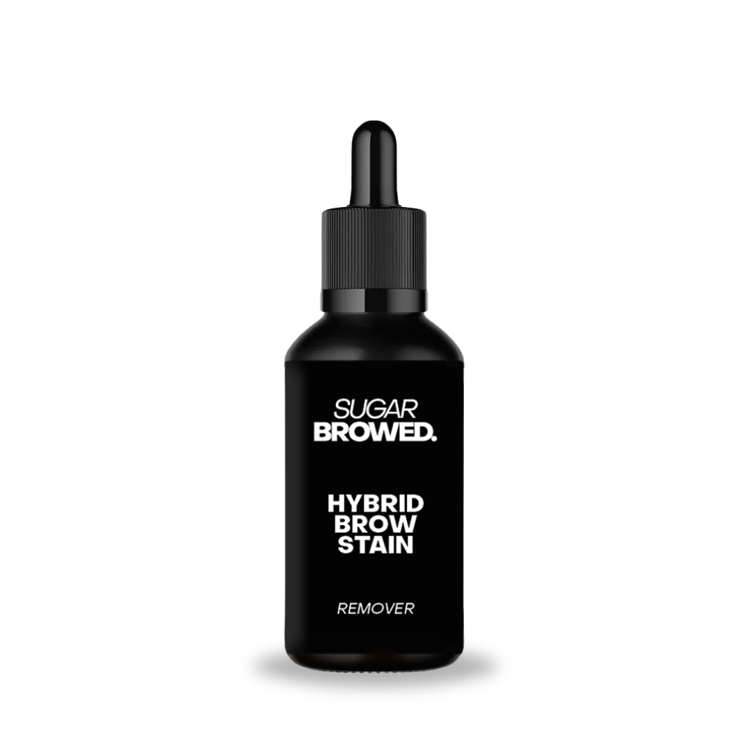 SUGAR BROWED Tint Color Remover – Gentle correction solution for Hybrid Brow Stain.