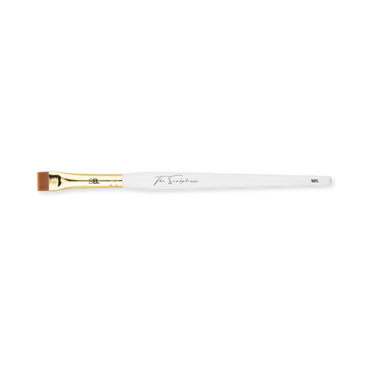 precision flat synthetic bristles brow brush sculptress 101