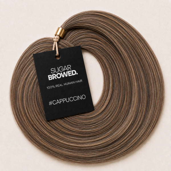 #Cappuccino Brow Extensions – Real Human Hair