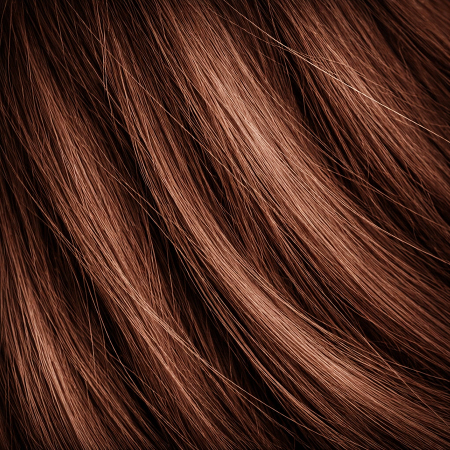 Caramel shade real human eyebrow hair extension by Sugar Browed.