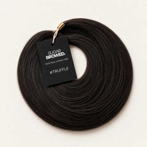 #Truffle Brow Extensions – Real Human Hair