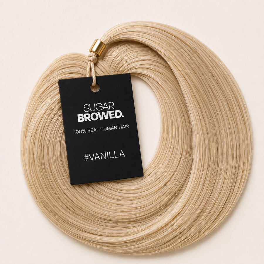#Vanilla Brow Extensions – Real Human Hair
