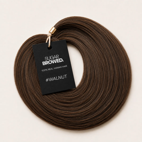 #Walnut Brow Extensions – Real Human Hair