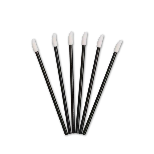 Professional remover brushes by Sugar Browed, designed for gentle product removal during brow lamination and real human hair eyebrow extension treatments. Soft angled silicone tips ensure precision and a natural brow finish.