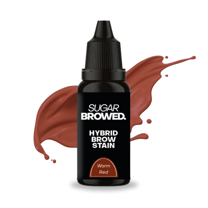 SUGAR BROWED. Henna-Free Liquid Hybrid Brow Stain for semi-permanent brow color