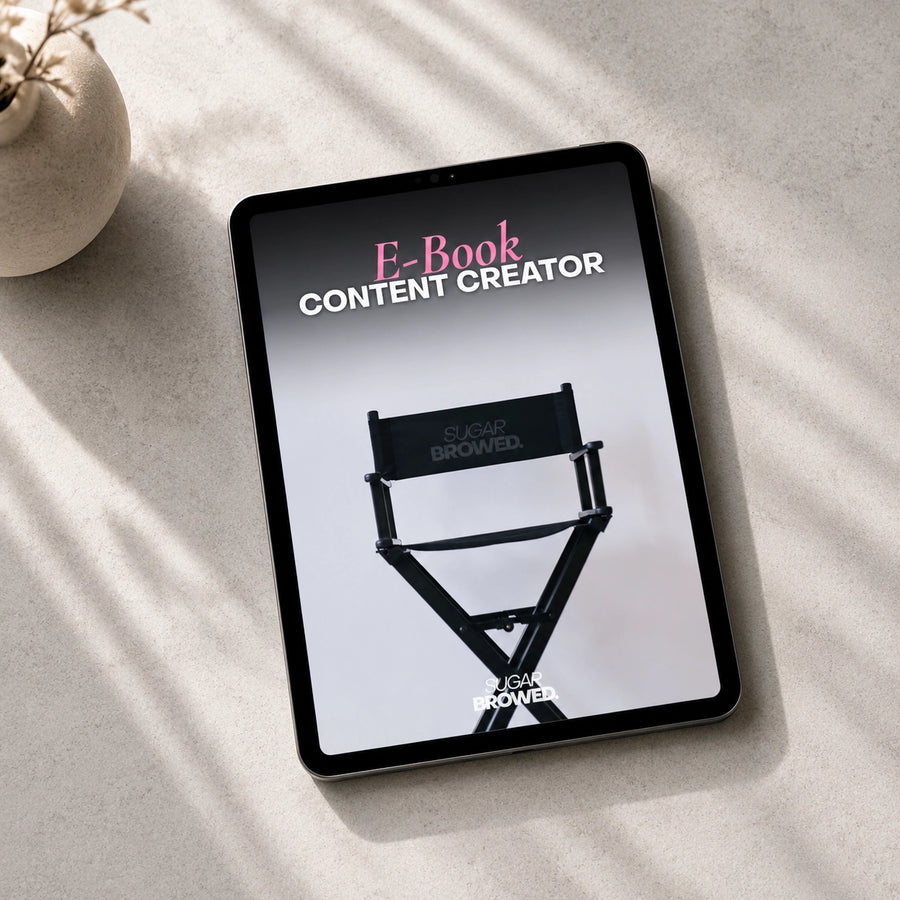 Content Creator E-Book for Beauty Pros