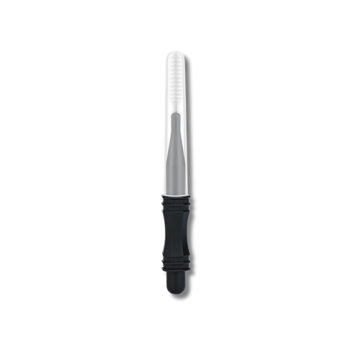 Fine, flexible disposable lamination brushes designed for precise application and styling of brow lamination treatments.
