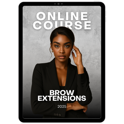 ONLINE COURSE BROW EXTENSIONS