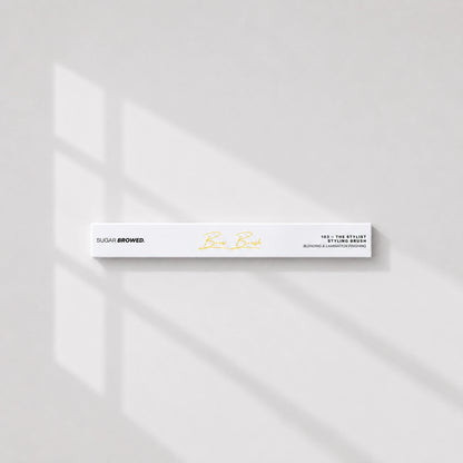 sugar browed stylist 103 brow brush packaging premium professional tool