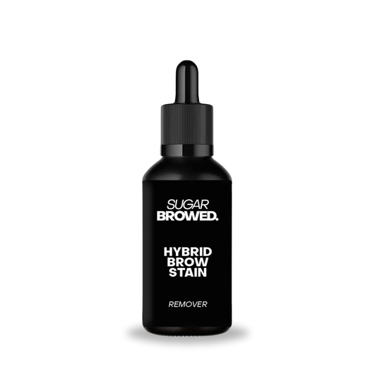 SUGAR BROWED Tint Color Remover – Gentle correction solution for Hybrid Brow Stain.