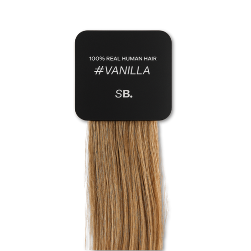 Vanilla shade real human eyebrow hair extension by Sugar Browed – light blonde brow color made from 100% natural human hair for soft, natural-looking eyebrows.